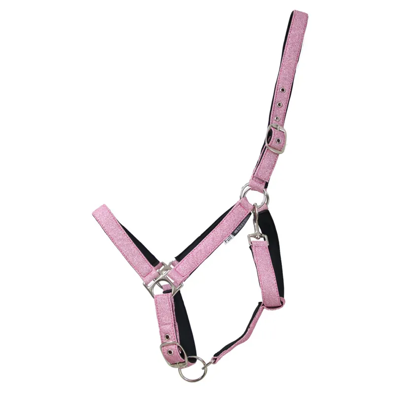 Hy Equestrian Glitzy Headcollar - Pink
